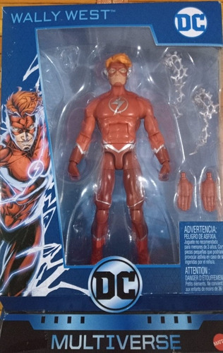 Wally West Dc Multiverse Flash Mattel Baf Ninja Batman