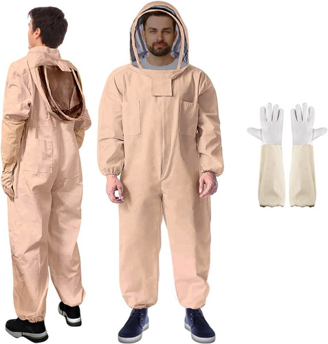 Traje De Apicultura Para Apicultor Hombre Marrón