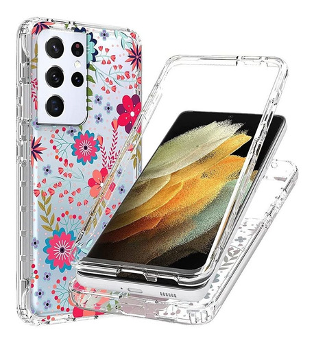 Funda Samsung S21 Ultra 5g Floral Flower Wom3032