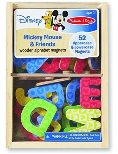 Melissa - Doug Disney Mickey And Friends Imanes De Alfabeto 