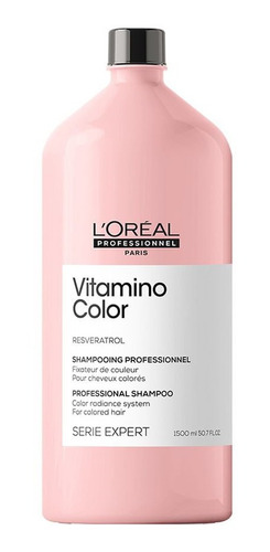 Shampoo Vitamino Color Cabello Teñido Loreal Pro 1500 Ml