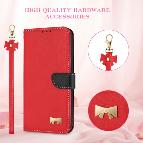 Funda De Piel Sintética Para Xiaomi Poco C65/c55 Rfid, Ranura, Tapa Abatible, Soporte