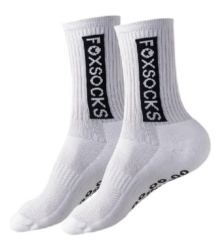 Medias Antideslizantes 3/4 Deportivas Blancas Fox Socks® 01