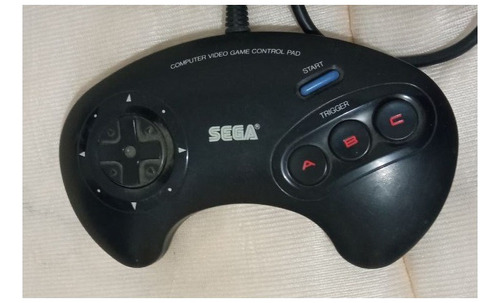 Control Sega Genesis Original Vintage Sj-3500 Usa 