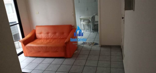 Imagem 3 de 26 de Apartamento, 1 Dorms Com 50 M² - Guilhermina - Praia Grande - Ref.: Rc126 - Rc126