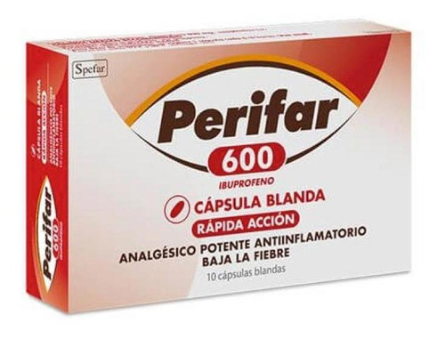 Perifar 600 X 10 Capsulas Blandas