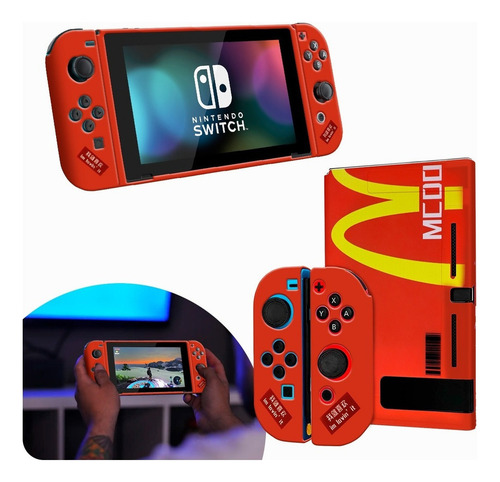 Case Funda Protectora Flexible Para Nintendo Switch