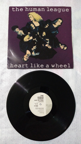 The Human League Heart Like A Wheel Lp Maxi Vinil Impecable