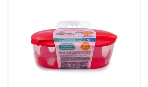Imagen 3 de 5 de Bebe. Set Taper Doble Alimentacion Con Cuchara. Fisher Price