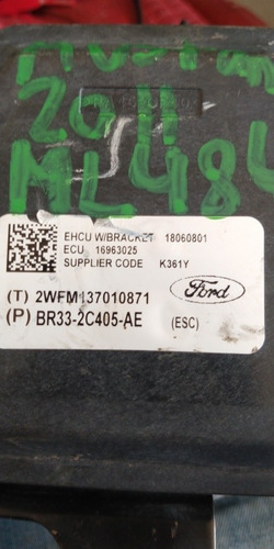 Módulo Abs Ford Mustang 2011 Br33-2c405-ae Ml484 (Usado)