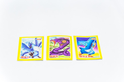 3 Pokebolas Con 2 Pokemones Cada Una
