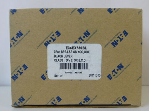 Eaton Nsb E34ex730bl Selector Switches 2no 3 Position Bl Bbz