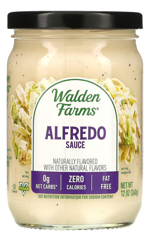 Walden Salsa Para Pasta Alfredo Sin Calorias 340 G