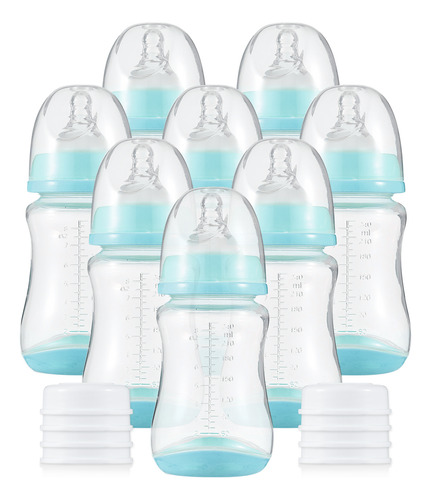 Botellas De Leche, Botellas De Silicona Para Bebés, Capacida