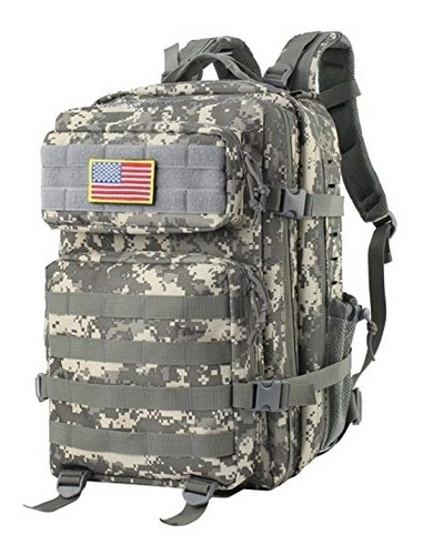 Morral Para Hombre, Paquete Molle Bolsa Con Un Parche