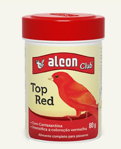 Ração Alcon Pássaros Top Red  80g