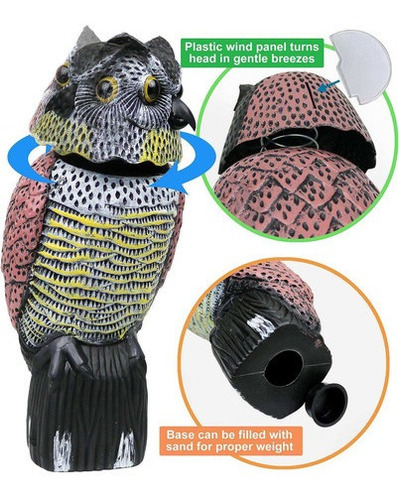 Búho Real Espantapájaros