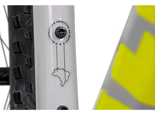 Bicicleta Caloi Explorer Expert Sl Shimano Cues 20v Aro 29 Cor Cinza-claro Tamanho Do Quadro 19 (g)