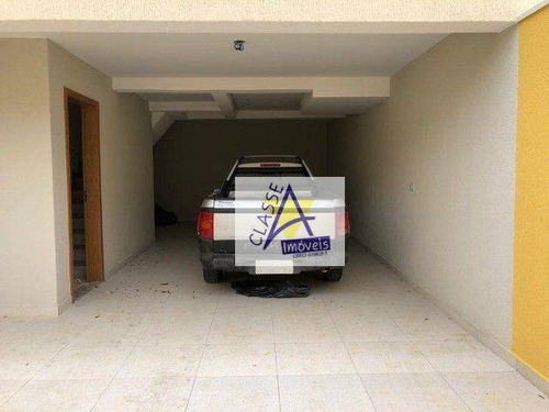 Imagem 3 de 14 de Sobrado À Venda Por R$ 600.000 - Parque Jaçatuba - Santo André/sp - So0187