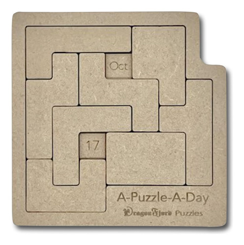 Dragonfjord A-puzzle-a-day: El Rompecabezas Del Calendario D