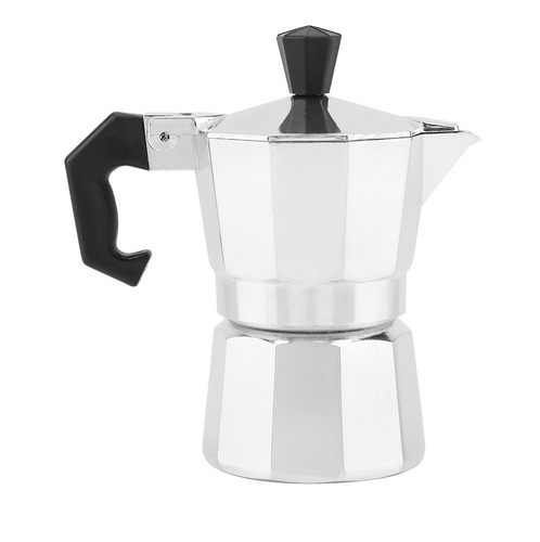 Moka Pot, 50 Ml, 1 Taza De Café Expreso De Aluminio Tipo Ita