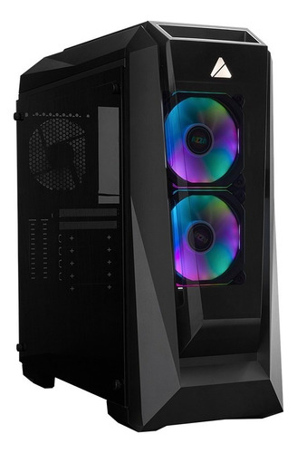 Gabinete Pc Gamer Azza 410b Vidrio Templado Rgb Fan Mid Atx