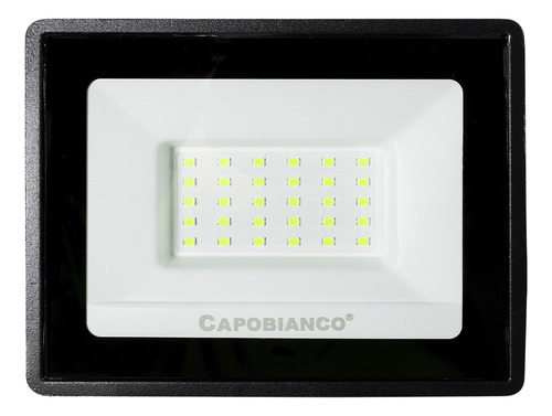 Reflector Led 30w 220v Verde O Azul P/ Exterior O Interior