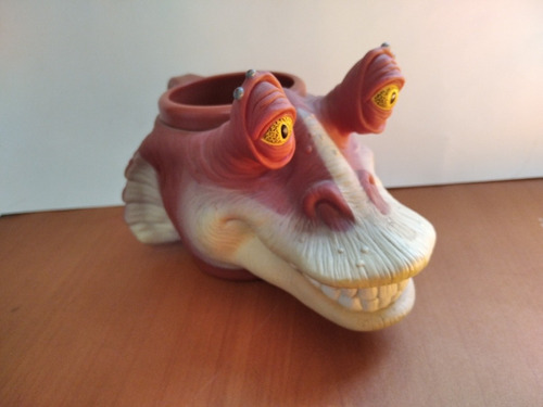 Star Wars Taza Jar Jar Binks En Buen Estado 