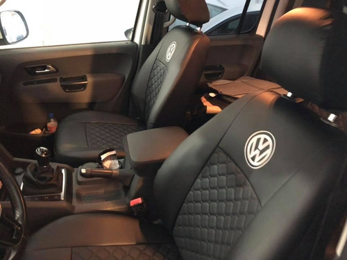 Cubreasiento Vw  Bora Cuero Ecológico Capitoneado Alta Gama