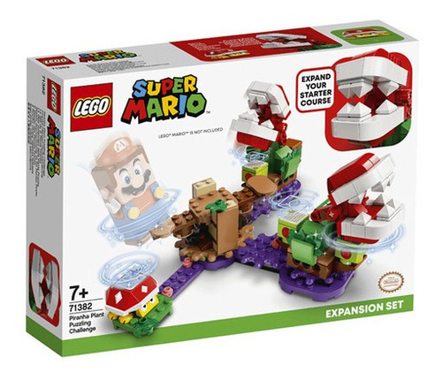 Lego 71382 Super Mario Desafio Das Plantas Piranha 267 Peças