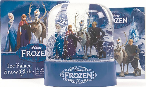 Mini Libro Stickers Frozen Con Globo De Nieve Estampa Disney