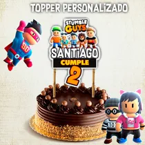 Comprar Cake Topper Imprimible Digital Personalizado Stumble Guys