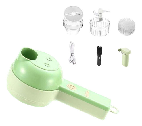 Cortadora De Verduras Eléctrica Veggie Chopper Masher Para