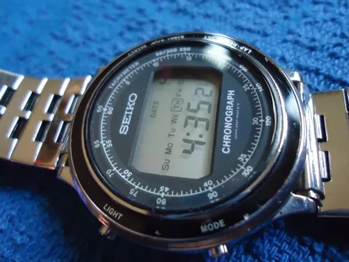 Reloj de hombre digital vintage seiko alarm chrono 4939-5010, Reloj digital  Seiko, reloj digital para hombres fabricado en Japón, colección Seiko  Regalo -  México