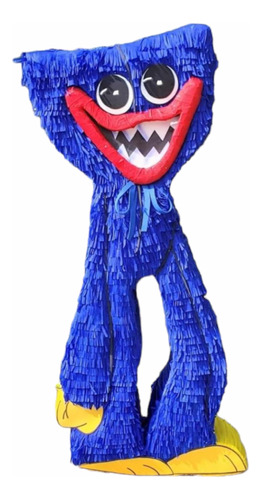 Piñata Poppy Playtime Huggy Wuggy 80 Cm Altura