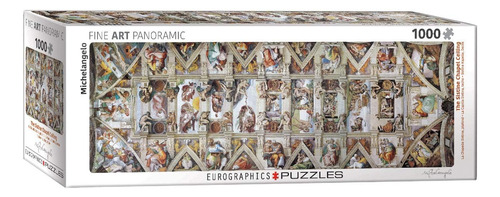 Puzzle De 1000 Piezas Con El Techo De La Capilla Sixtina De