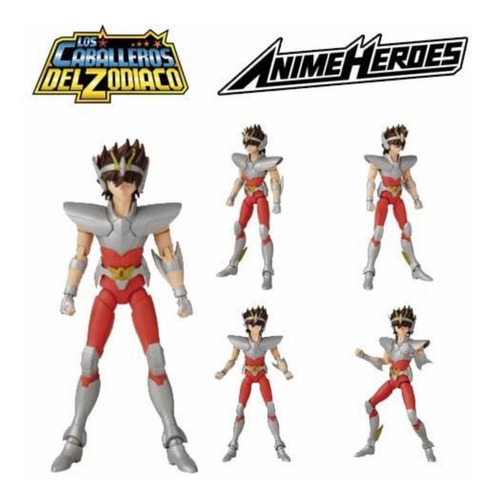 Figura Seiya Pegaso - Caballeros Del Zodiaco - Anime Heroes