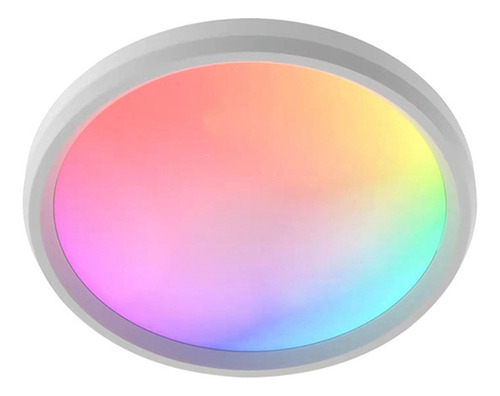 Lámpara De Techo Inteligente Rgb Led Wifi App Voice Cont