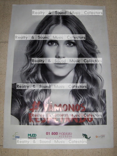 Dulce Maria Rbd Mega Poster Unico Muy Grande De Coleccion (Usado)