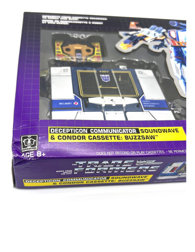 Transformers Soundwave & Frenzy Laserbeak Reedicion G1 2019