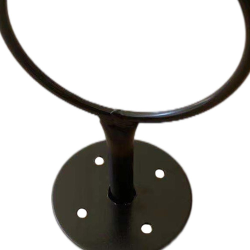 Soporte De Pared Deportivo, 2 Unidades, Acero, Color Negro