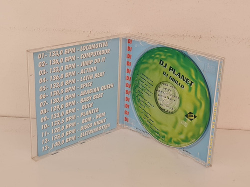 Cd Dj Planet Dj Grillo - Funk 2000 (Usado)