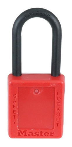 Candado Dieléctrico 38mm Rojo Master Lock 406red 20800120