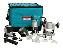 Comprar Ruteadora Fresadora Makita  710w + Set Bases Rt0700cx3