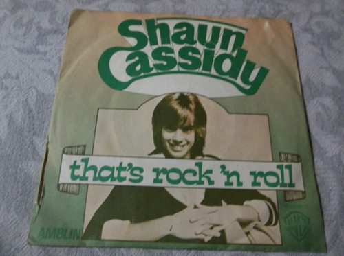 Shaun Cassidy - That's Rock 'n Roll - 7 Simple Vinilo