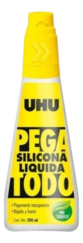 Silicona Fria Liquida Uhu 200ml. Serviciopapelero