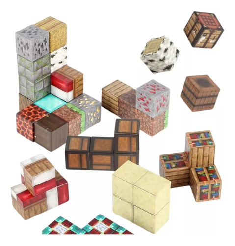 Combinação Definitiva Do Minecraft, Blocos Magnéticos De 136