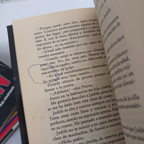 Telón (detalle). Christie. Círculo De Lectores. Dura (Usado)