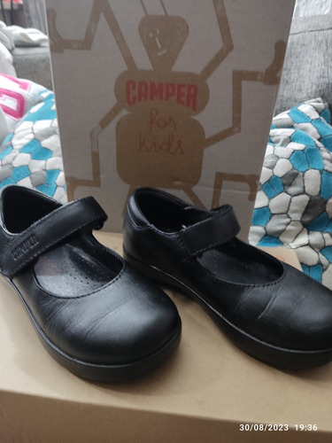 Zapatos Camper Escolar Negro