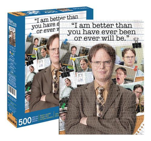 The Office - Dwight Schrute Quote - Puzzle 500 Piezas